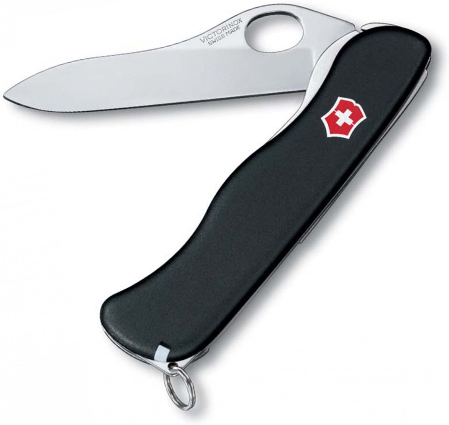 

Туристический нож Victorinox Sentinel One Hand 5 функций карт. коробка черный [0.8416.M3], Туристический нож Victorinox Sentinel One Hand 5 функций карт. коробка 0.8416.M3 черный