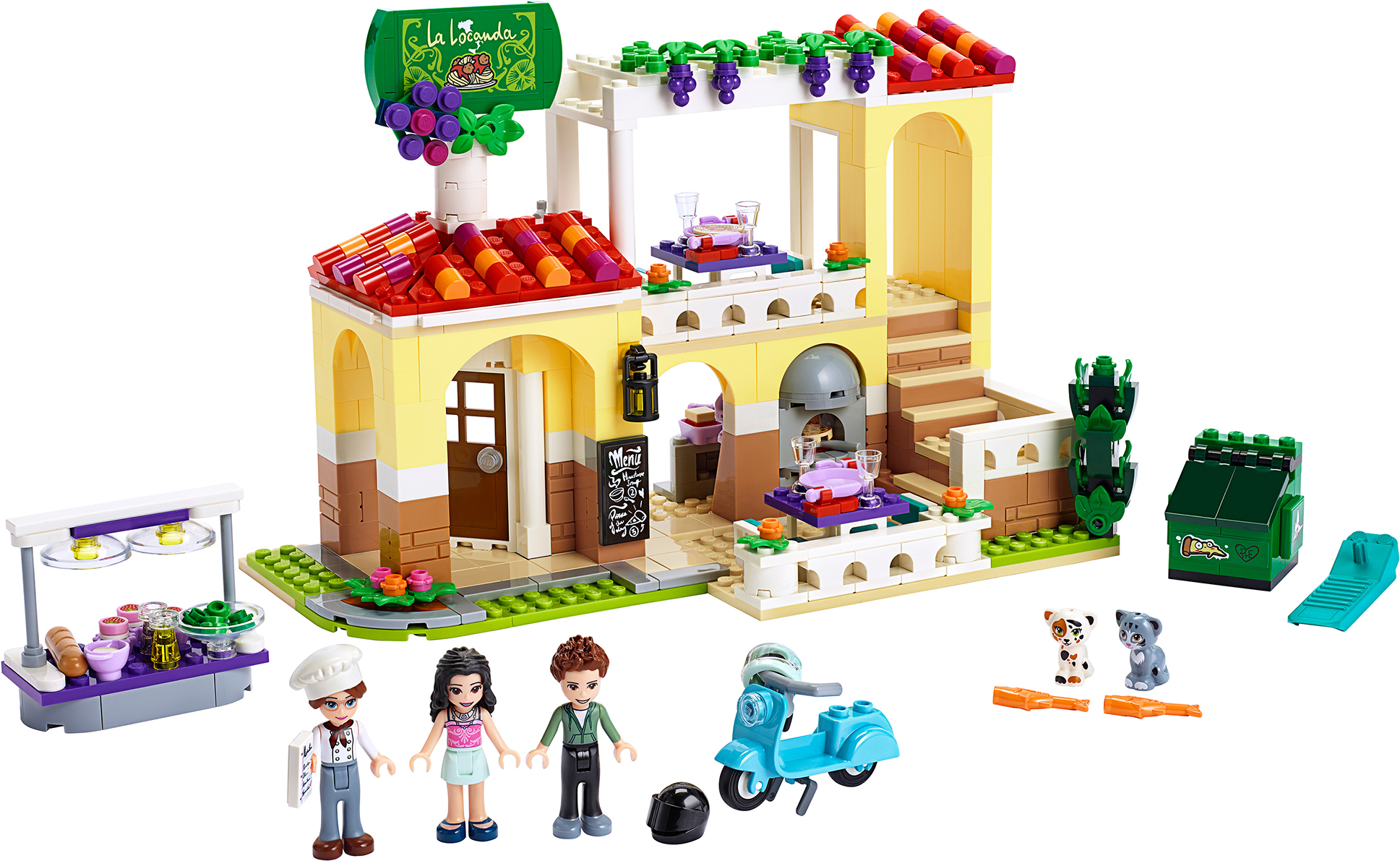 

Конструктор LEGO FRIENDS Ресторан Хартлейк Сити [41379], Конструктор LEGO FRIENDS Ресторан Хартлейк Сити 41379