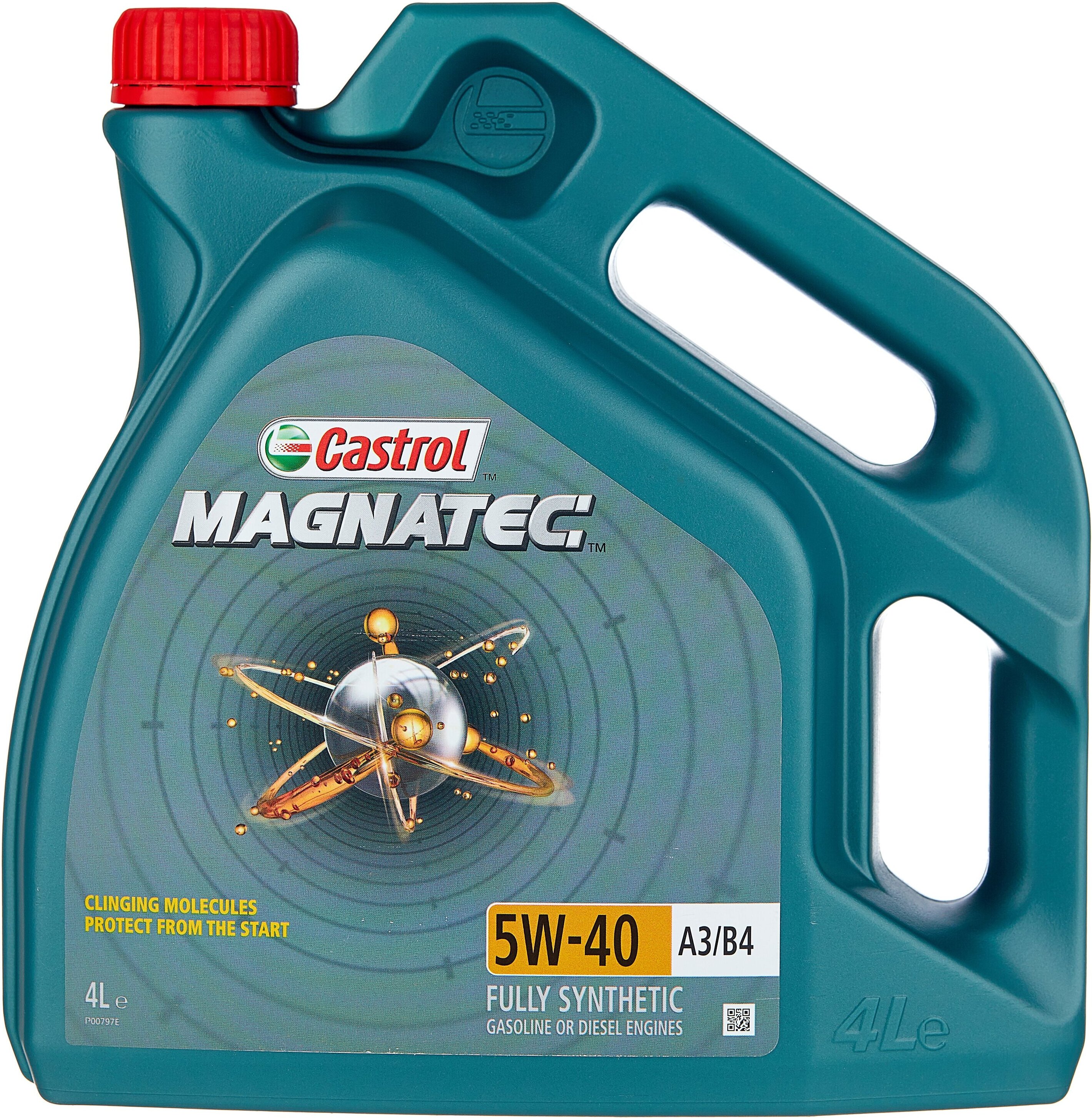 

Моторное масло Castrol Magnatec 5W40 A3/B4 / 156E9E (4л), Моторное масло Castrol Magnatec 5W40 A3/B4 4л 156E9E