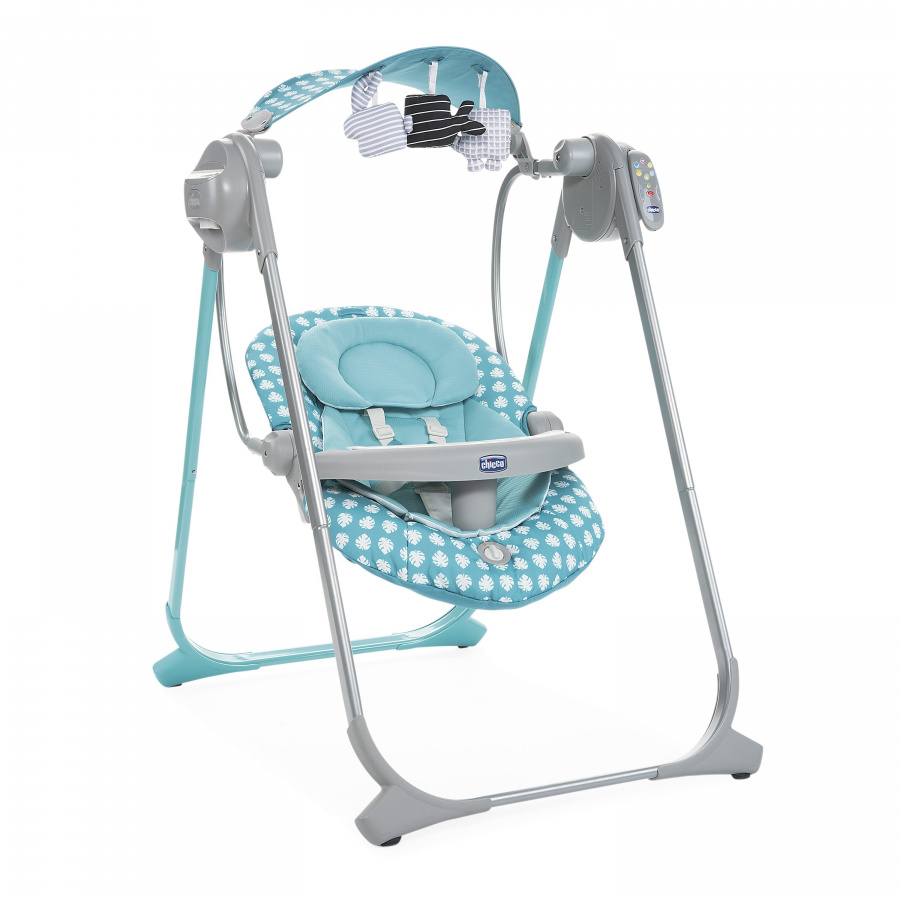

Детский шезлонг Chicco Polly Swing Up Turquoise 340728735 [04079110410000], Детский шезлонг Chicco Polly Swing Up Turquoise 340728735 04079110410000