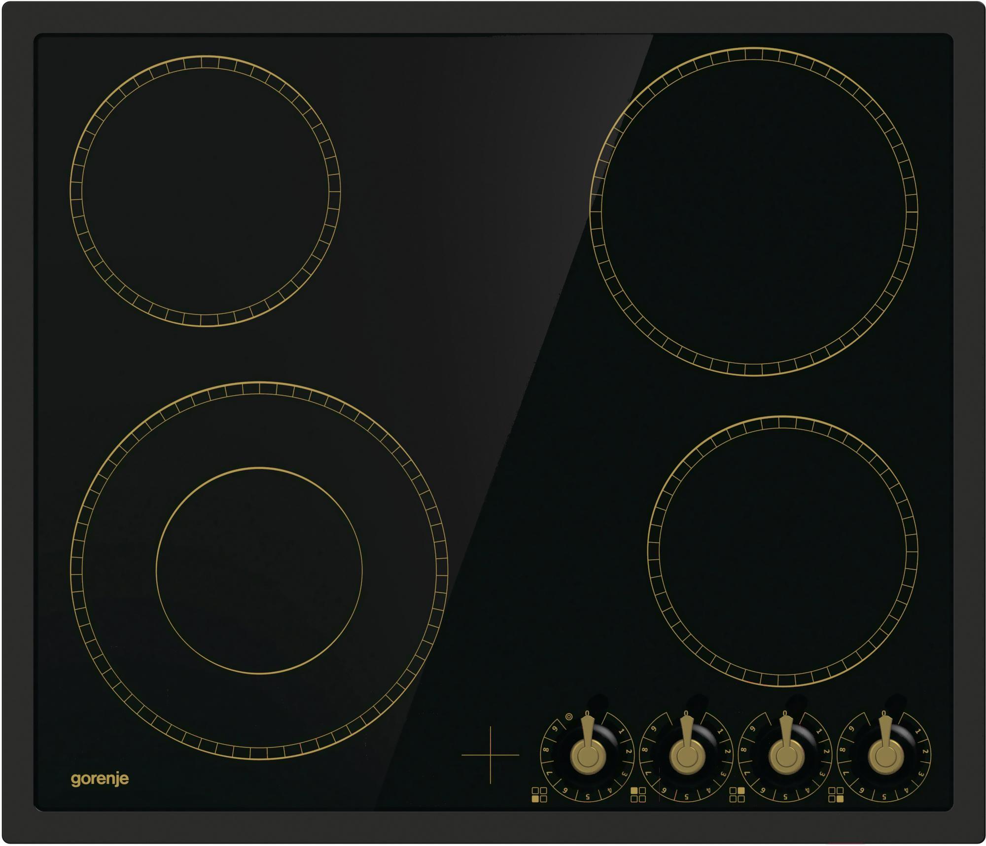

Варочная панель Gorenje EC642CLB, Варочная поверхность Gorenje EC642CLB черный