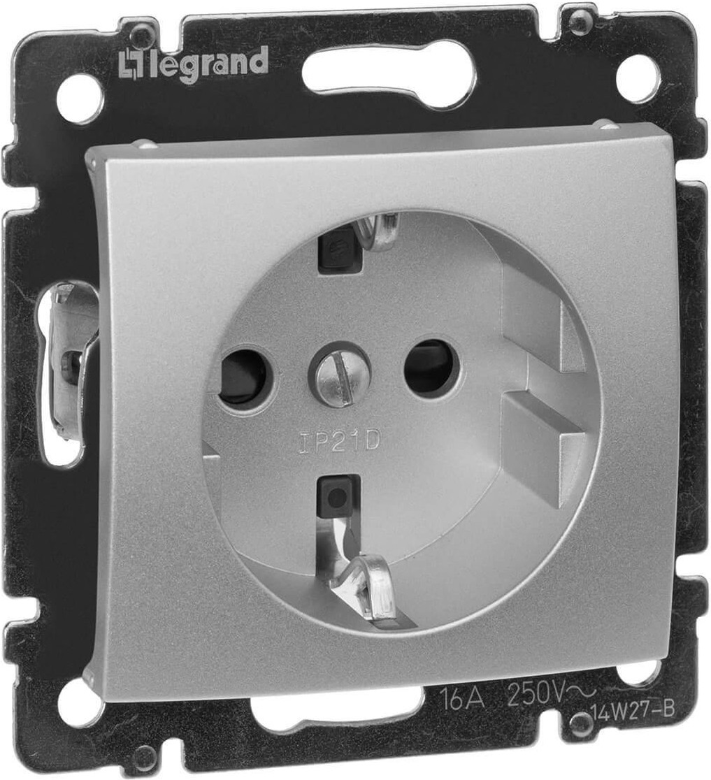 

Розетка и выключатель Legrand 770121, Розетка Legrand 770121