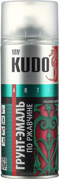 

Эмаль Kudo По ржавчине RAL 8017 520 мл (шоколадный)