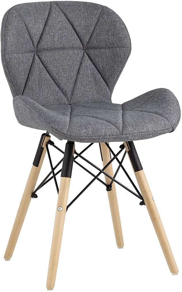 

Стул Stool Group Бон рогожка темно-серый [DC-19122601 1009-26], Стул Stool Group Бон рогожка DC-19122601 1009-26 темно-серый