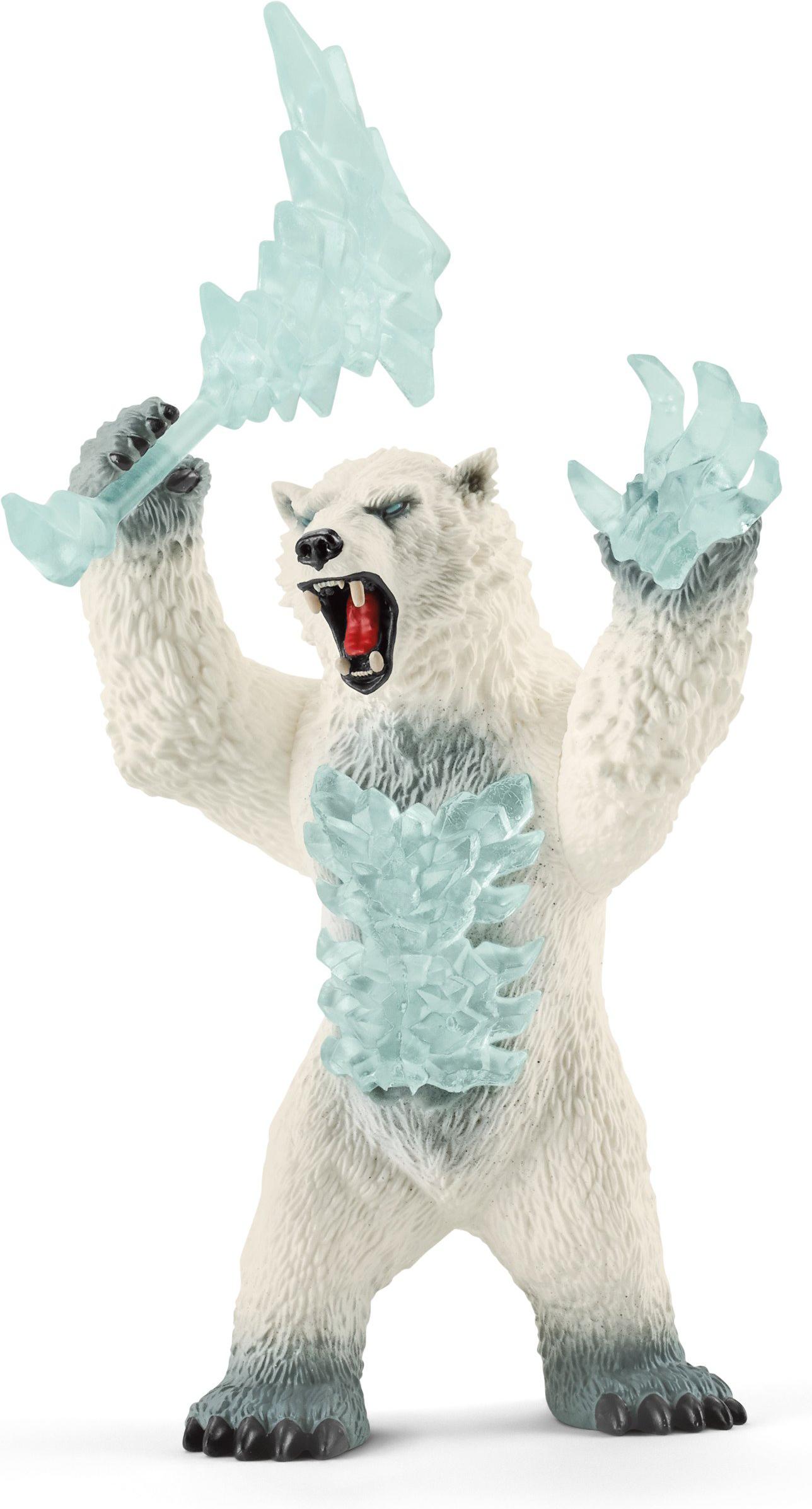

Игрушка Schleich Снежный медведь с оружием [42510], Снежный медведь с оружием