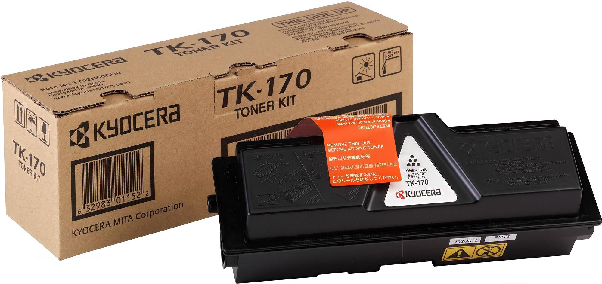 

Картридж для принтера Kyocera TK-170, Тонер Картридж Kyocera TK-170 черный (1T02LY0NL0)