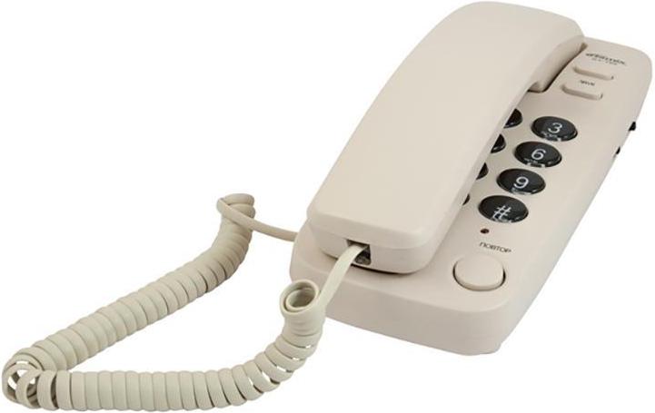 

Проводной телефон Ritmix RT-100 (бежевый), RT-100