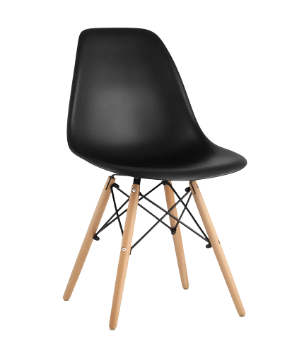 

Стул Stool Group DSW x4 черный [8056PP BLACK X4], Стул Stool Group DSW x4 8056PP BLACK X4 черный