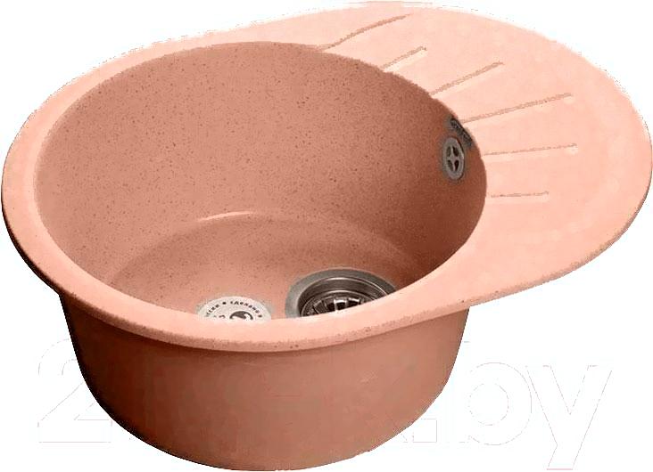 

Кухонная мойка GranFest Rondo GF-R580L розовый, Rondo GF-R580L