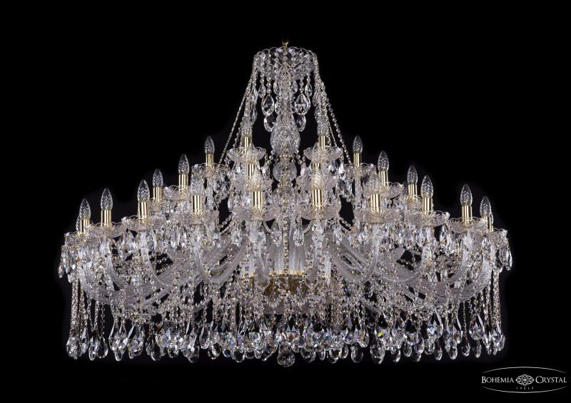 

Подвесная люстра Bohemia Ivele Crystal 1413/24+12+6/530/G