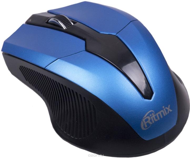 

Мышь Ritmix RMW-560 (черный/синий)