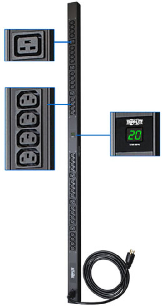 

Tripp Lite PDUMV20HV, Блок распределения питания Tripp Lite PDUMV20HV