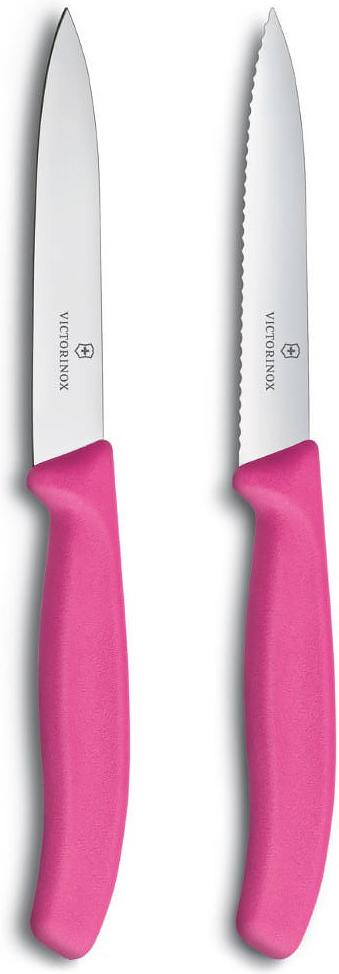 

Кухонный нож Victorinox Набор ножей Swiss Classic 2 шт блистер розовый [6.7796.L5B], Набор ножей Swiss Classic 2 шт блистер