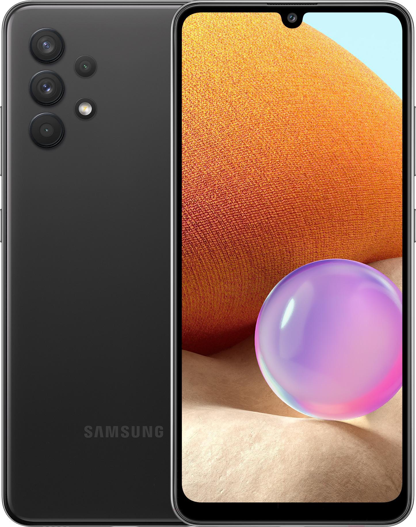 

Смартфон Samsung Galaxy SM-A325F A32 64Gb/4Gb черный (SM-A325FZKDCAU)