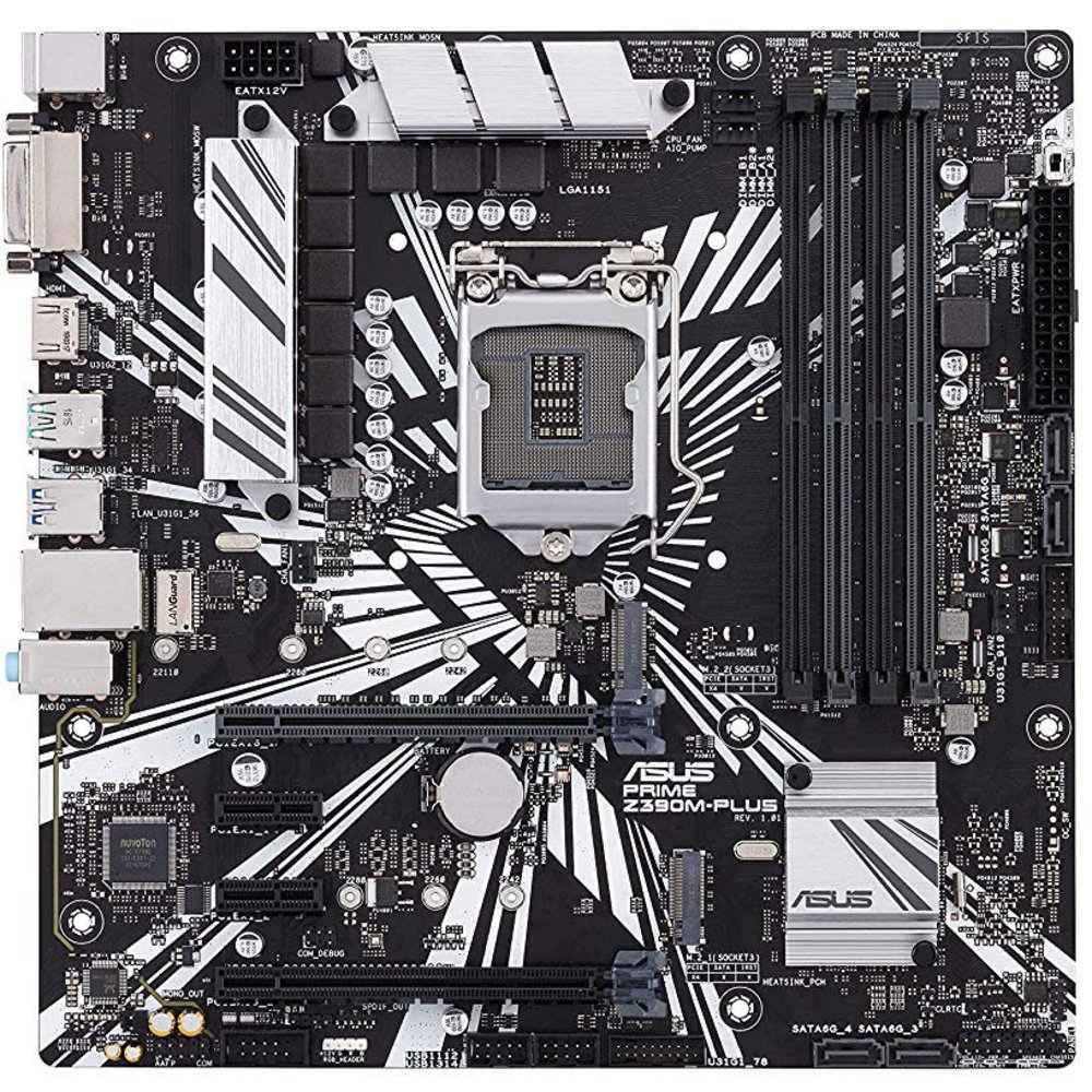 

Материнская плата ASUS Prime Z390M-Plus, Prime Z390M-Plus