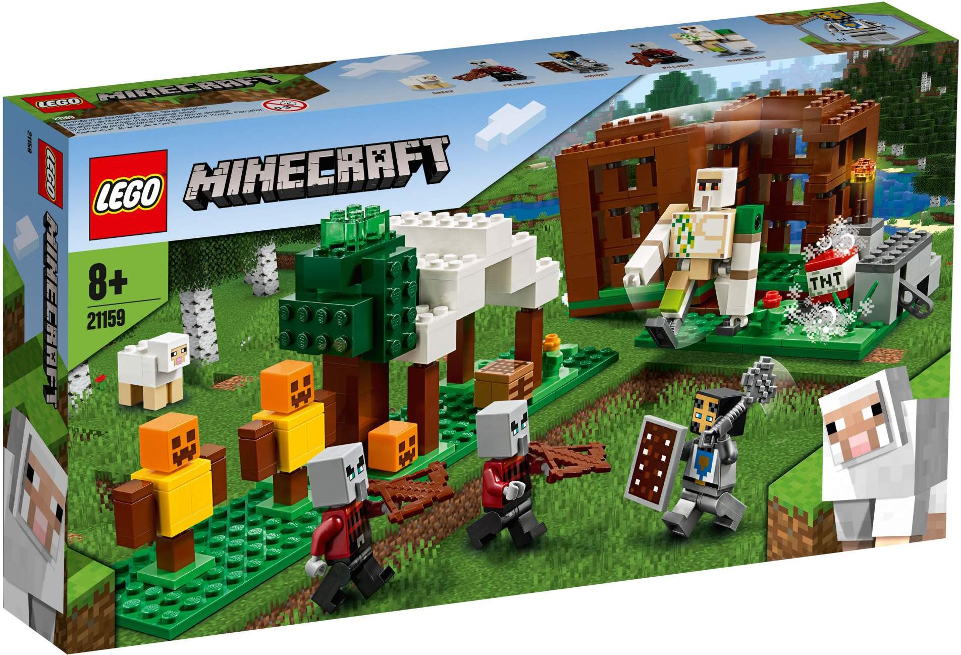 

Конструктор LEGO Minecraft Аванпост разбойников 21159, Minecraft Аванпост разбойников 21159