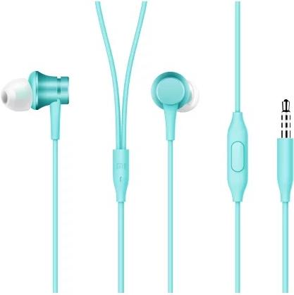 

Наушники с микрофоном Xiaomi Mi In-Ear Headphones Basic HSEJ03JY бирюзовый [ZBW4358TY], Mi In-Ear Headphones Basic HSEJ03JY