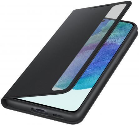 

Чехол для телефона Samsung Smart Clear View Cover S21 FE Black [EF-ZG990CBEGRU], Чехол для телефона Samsung Smart Clear View Cover S21 FE (черный)