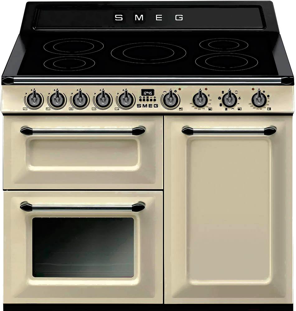 

Плита электрическая Smeg TR103IP, Кухонная плита Smeg TR103IP Cream/Black