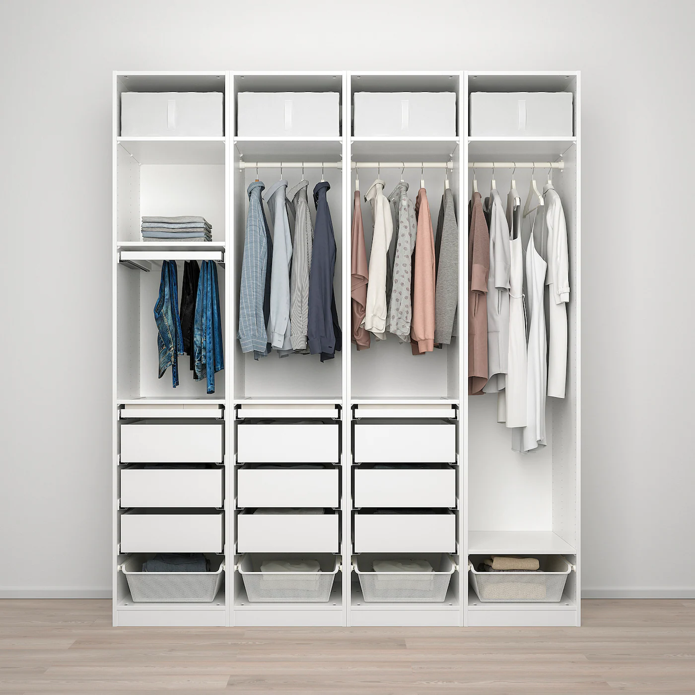 

Гардероб Ikea Пакс / Реинсволл/Викедал [294.199.07], Пакс / Реинсволл/Викедал