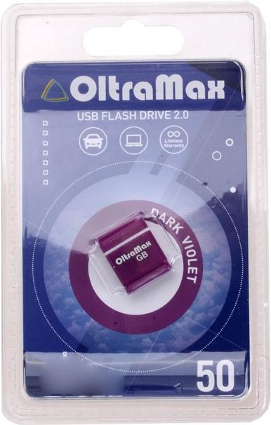 

Usb flash Oltramax 50 16GB фиолетовый [OM-16GB-50-Dark Violet], 50 16GB