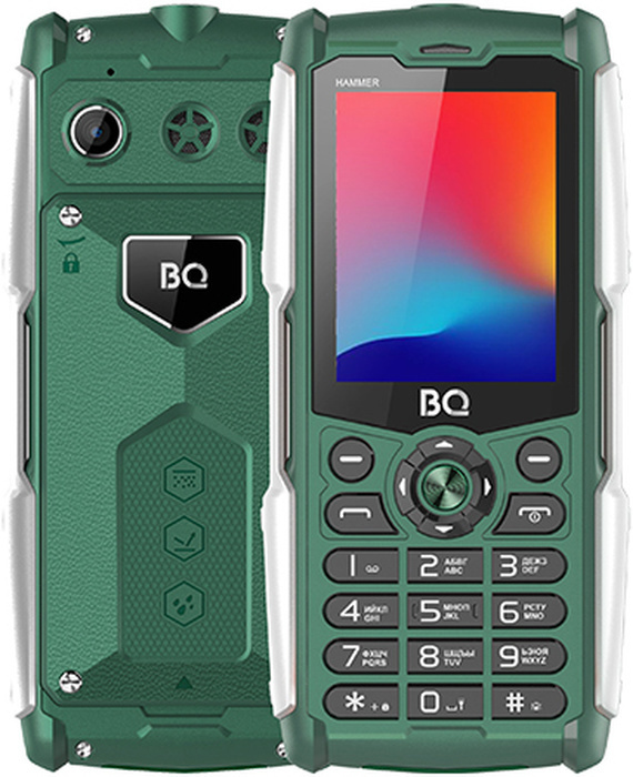 

Мобильный телефон BQ Hammer BQ-2449 Green, Hammer BQ-2449