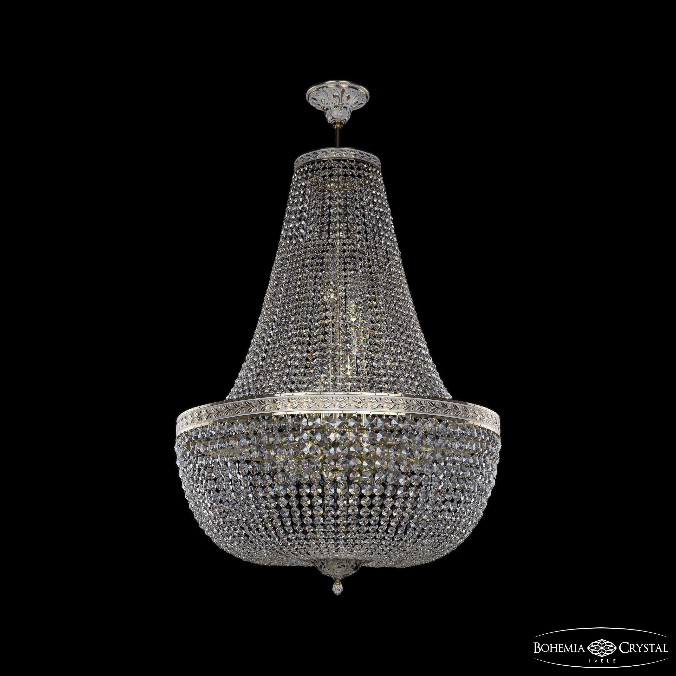 

Люстра на штанге Bohemia Ivele Crystal 19111/H2/70IV GW C1