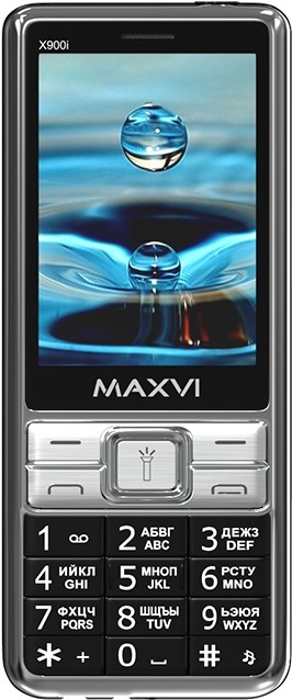 

Мобильный телефон Maxvi X900i черный