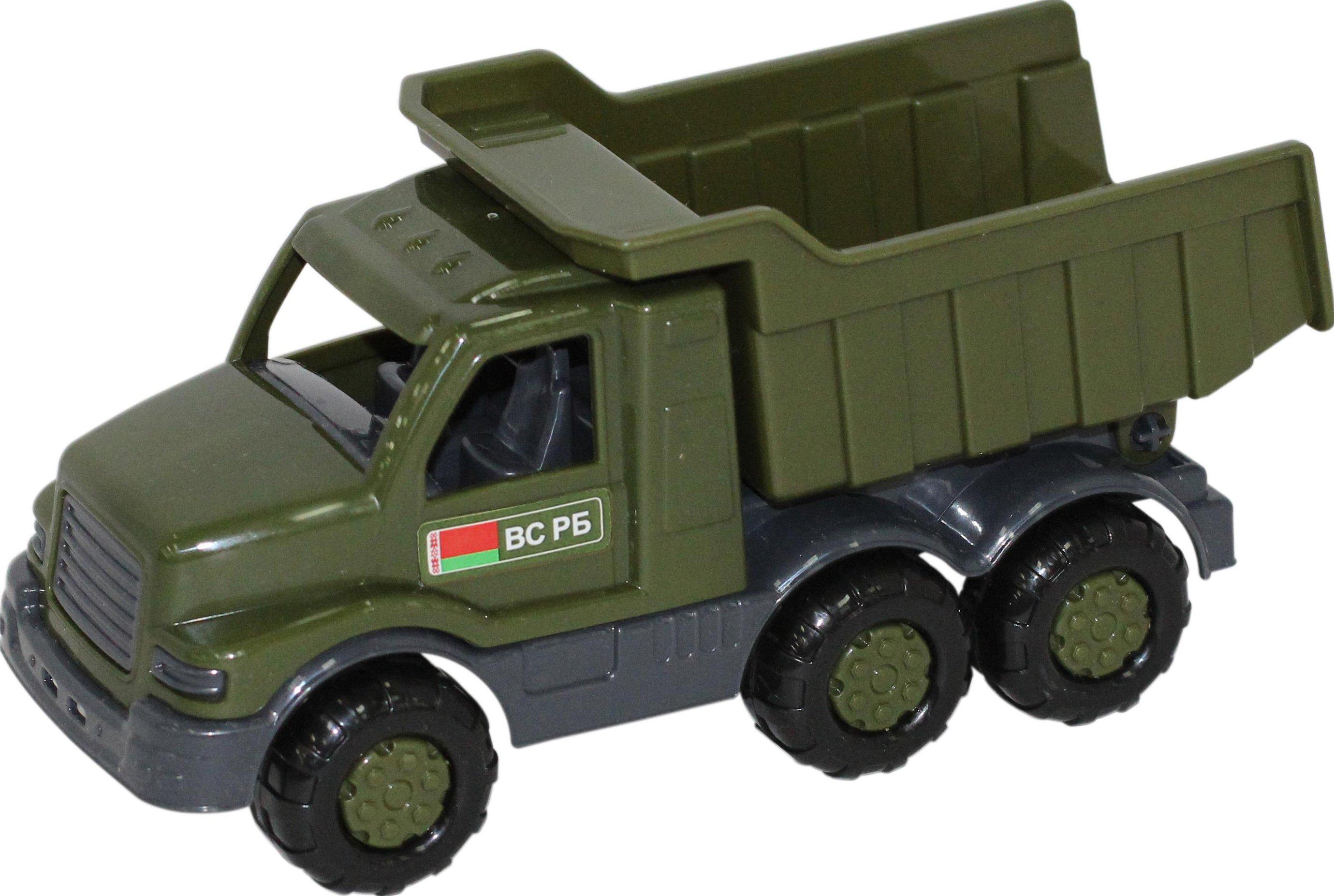 

Самосвал игрушечный Полесье Максик военный [49025], Максик военный
