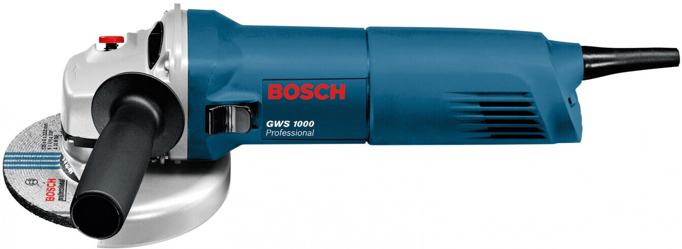 

Профессиональная угловая шлифмашина Bosch GWS 1000 Professional (0.601.828.800), Угловая шлифмашина Bosch GWS 1000 Professional 0.601.828.800