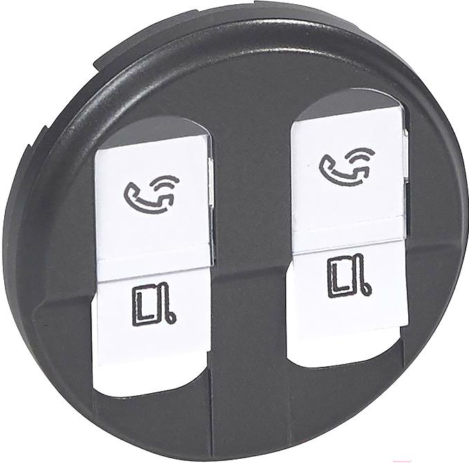 

Рамка Legrand Celiane 67952 графитовый, Celiane 67952