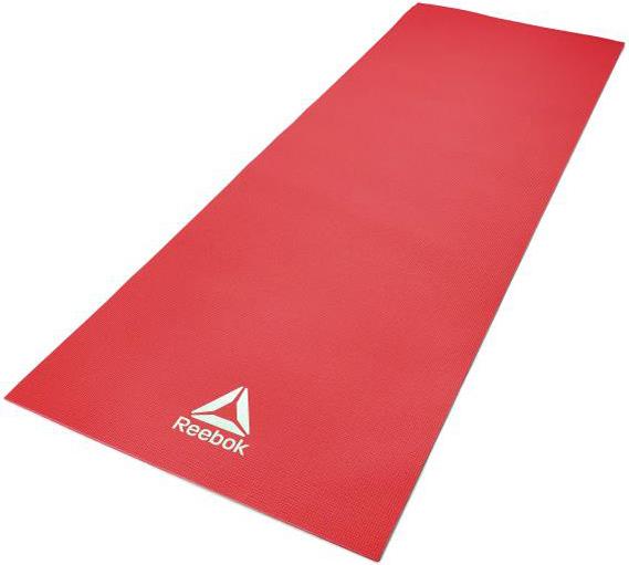 

Коврик для йоги и фитнеса Reebok RAYG-11022RD красный