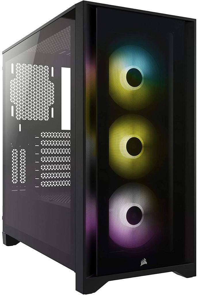 

Корпус для компьютера Corsair iCUE 4000X RGB [CC-9011204-WW], iCUE 4000X RGB