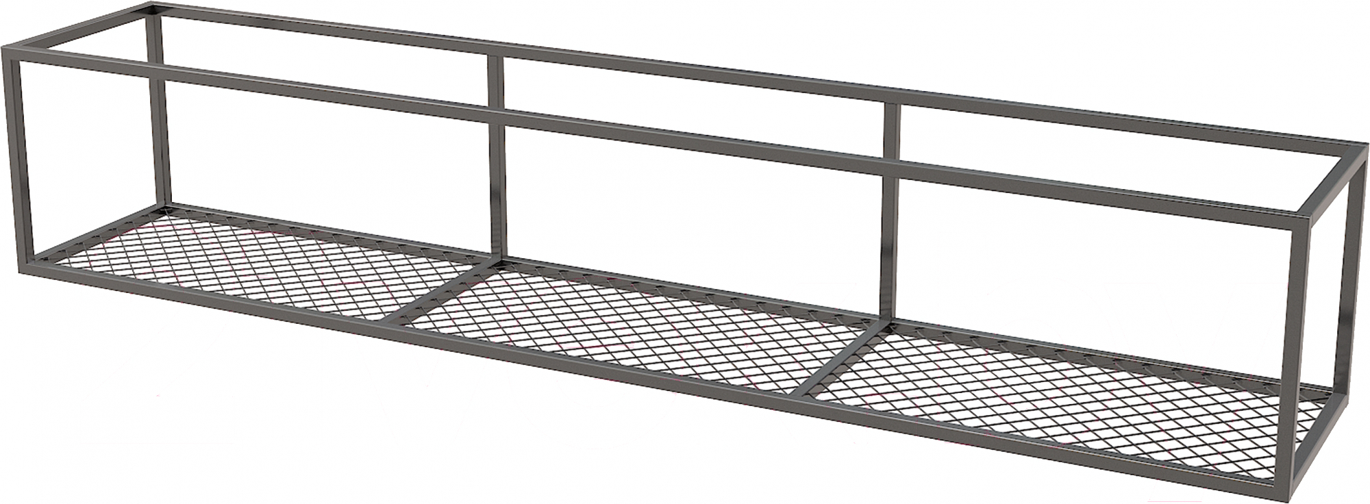 

Полка Millwood Loft 1 200х37х37 черный