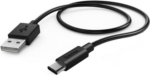 

Hama USB A (m) USB Type-C (m) 1 м черный [00178395], USB A (m) USB Type-C (m) 1 м