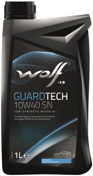 

Моторное масло Wolf GuardTech 10W40 SN 1л [16127/1], Моторное масло Wolf GuardTech 10W40 SN 1л 16127/1
