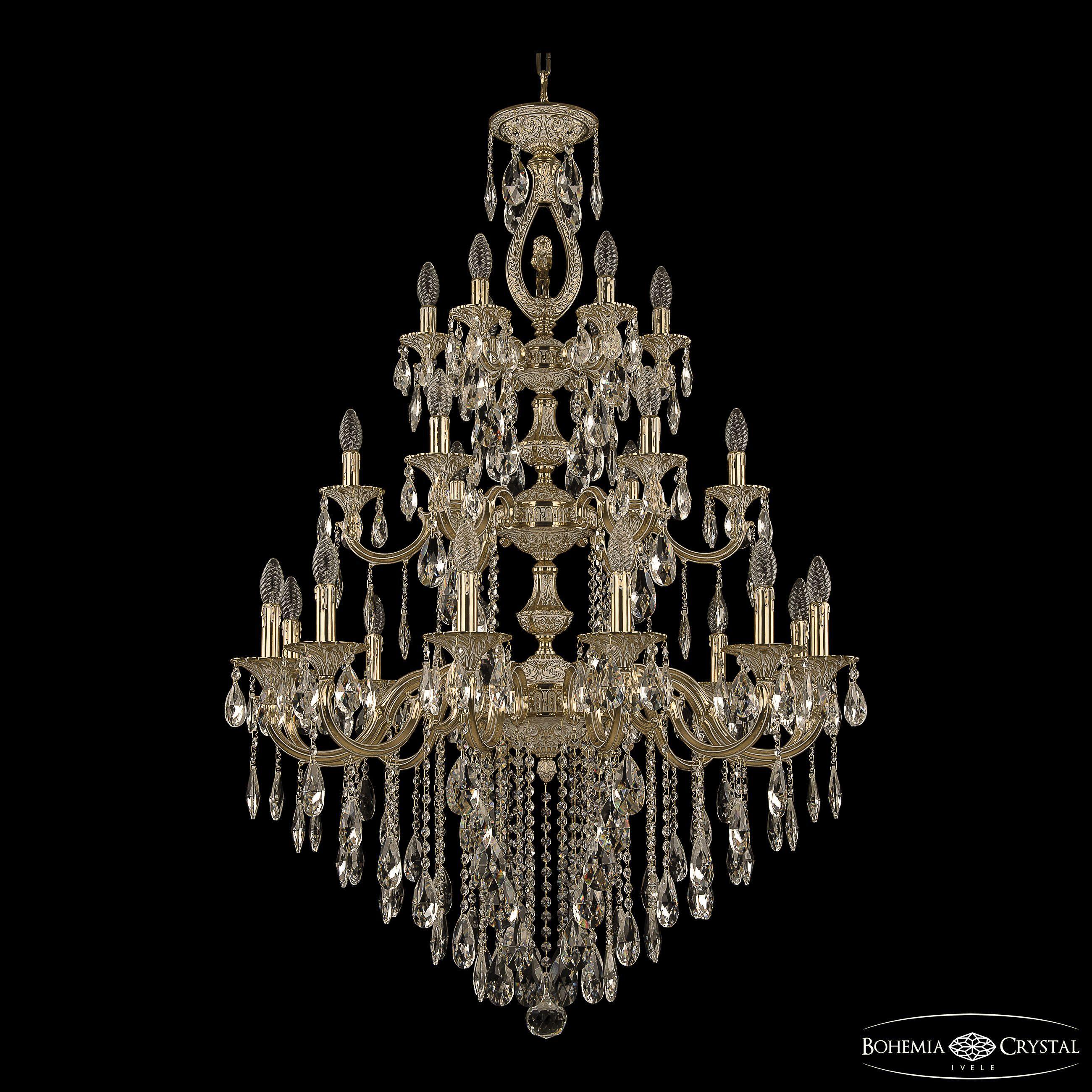 

Подвесная люстра Bohemia Ivele Crystal 72401/12+6+6/300/3d B GW FL3M