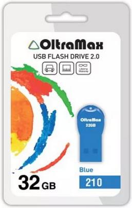 

Usb flash Oltramax OM-32GB-210 синий, OM-32GB-210
