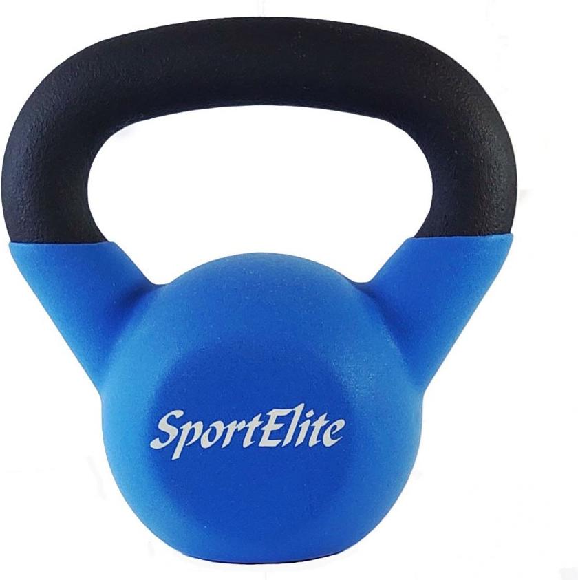 

Гиря Sport Elite чугунная с виниловым покрытием 6 кг матовый, чугунная с виниловым покрытием 6 кг
