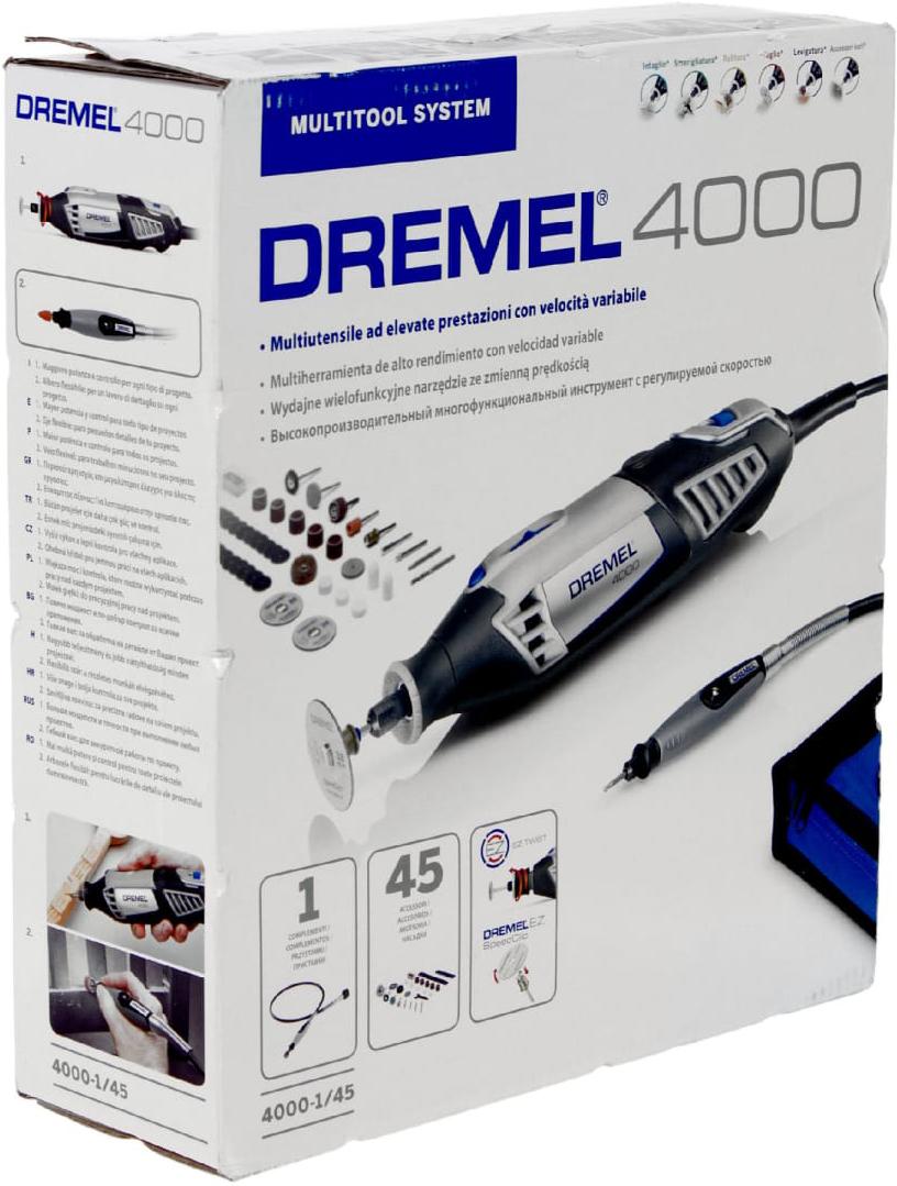 

Гравер Dremel 4000 (4000-1/45) F0134000JG, 4000-1/45