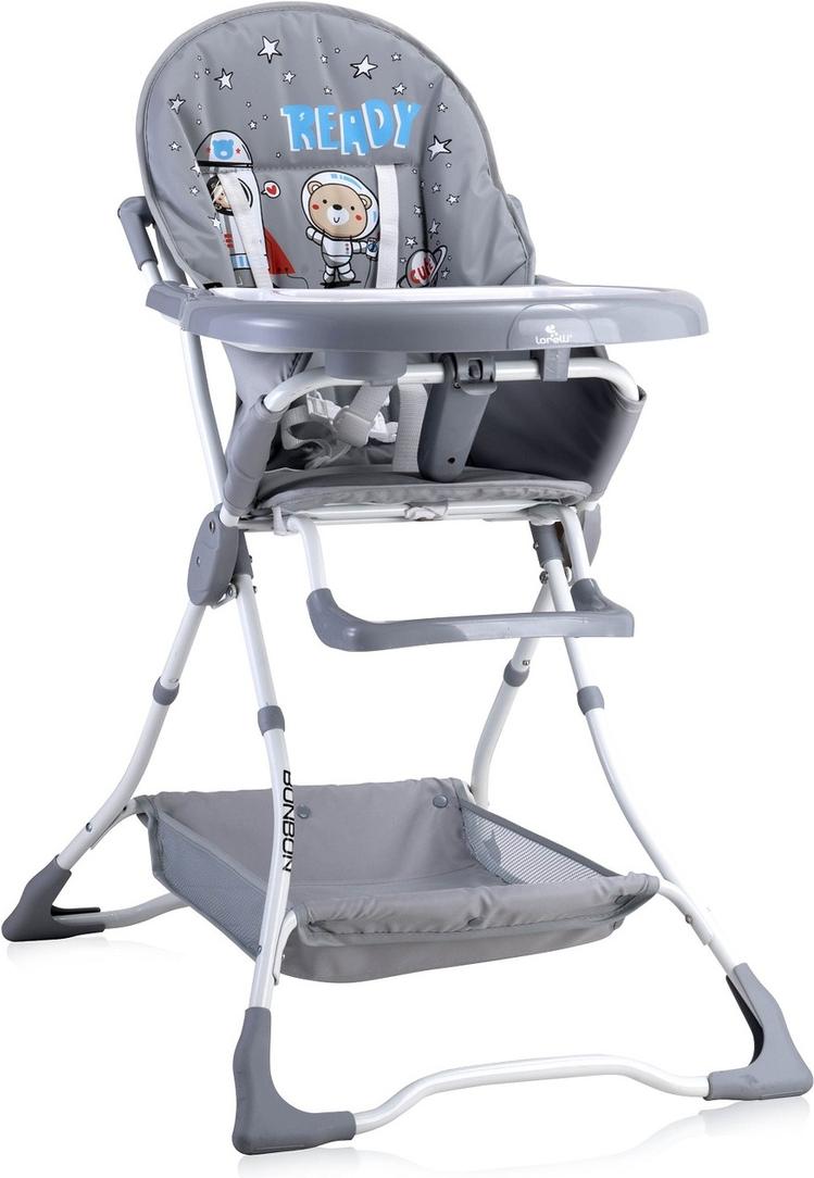 

Стульчик для кормления Lorelli BonBon Grey Astronauts [10100312042], BonBon
