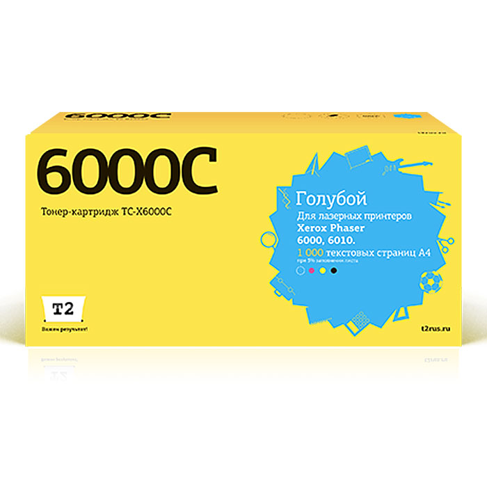 

Картридж T2 TC-X6000C, TC-X6000C