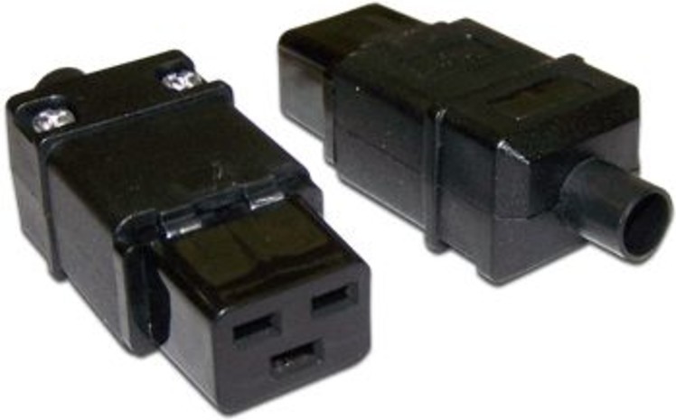 

Сетевое комплектующее Lanmaster Вилка Lanmaster IEC 60320 C19 16A 250V разборная черная [LAN-IEC-320-C19], Вилка Lanmaster IEC 60320 C19 16A 250V разборная черная