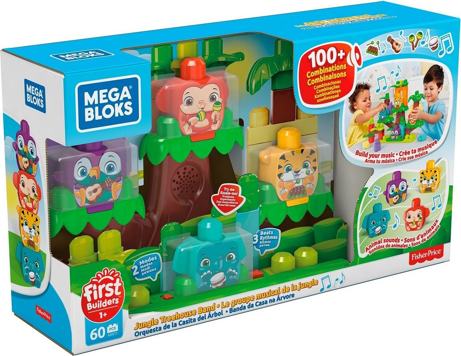 

Конструктор Mega Bloks Джунгли зовут [GGG11], Джунгли зовут