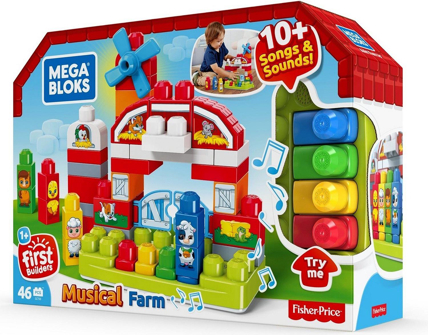 

Конструктор Mega Bloks Музкальная ферма [GCT50], Музкальная ферма