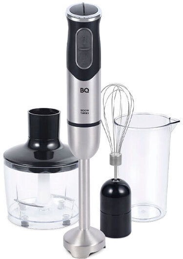 

Блендер BQ HB1232SS Black/Steel, Погружной блендер BQ HB1232SS