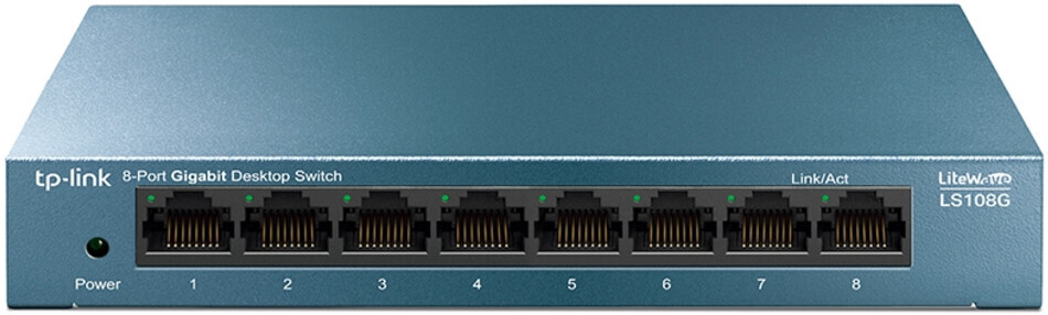 

Неуправляемый коммутатор TP-Link LS108G, Коммутатор TP-Link LS108G 8G неуправляемый