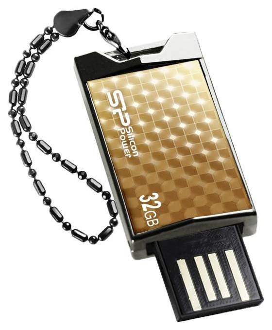 

Usb flash Silicon-Power 32Gb Touch 851 2.0 золото [SP032GBUF2851V1G], 32Gb Touch 851 2.0