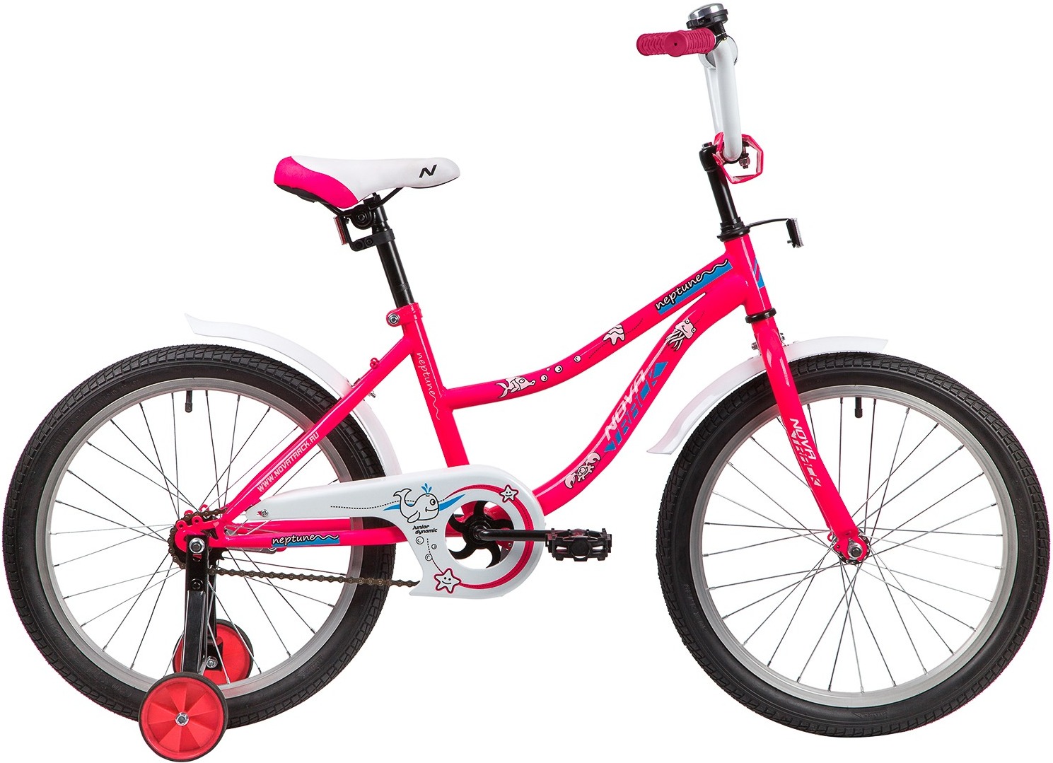

Велосипед детский Novatrack Neptune 20'' розовый [203NEPTUNE.PN20], Детский велосипед Novatrack Neptune 203NEPTUNE.PN20 (розовый)