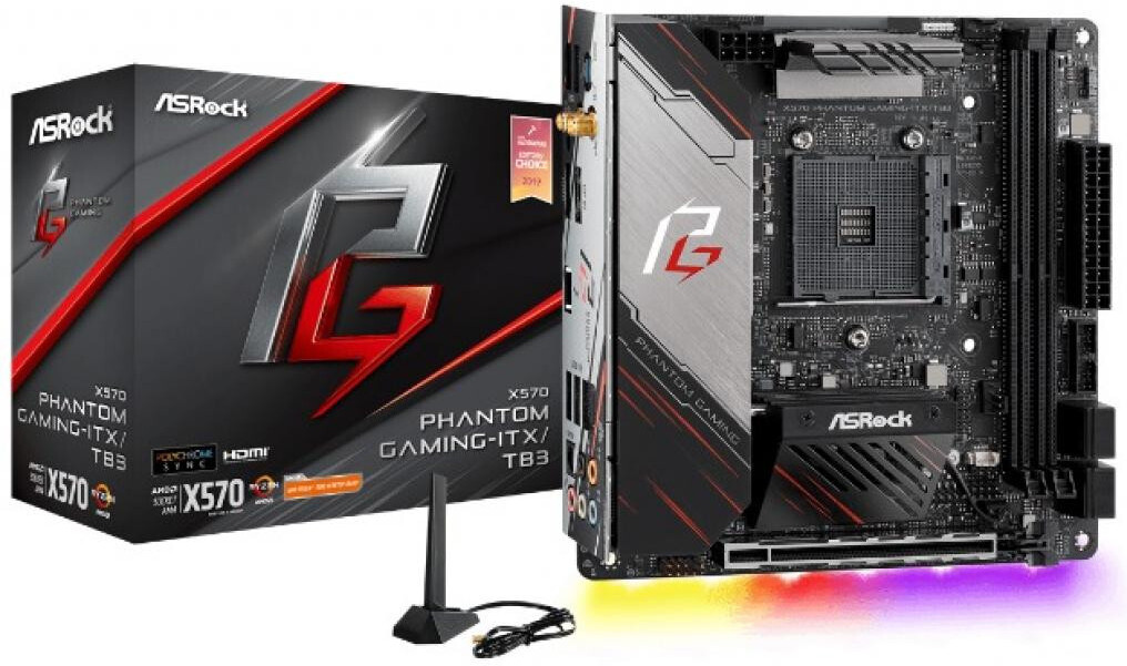 

Материнская плата ASRock X570 PHANTOM GAMING-ITX/TB3, Материнская плата ASRock X570 Phantom Gaming-ITX/TB3